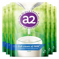 【排单发货】【a2白金 新西兰顺丰直邮】【6袋】A2 成人奶粉 全脂高钙奶粉  6袋 保质期：2027.7左右